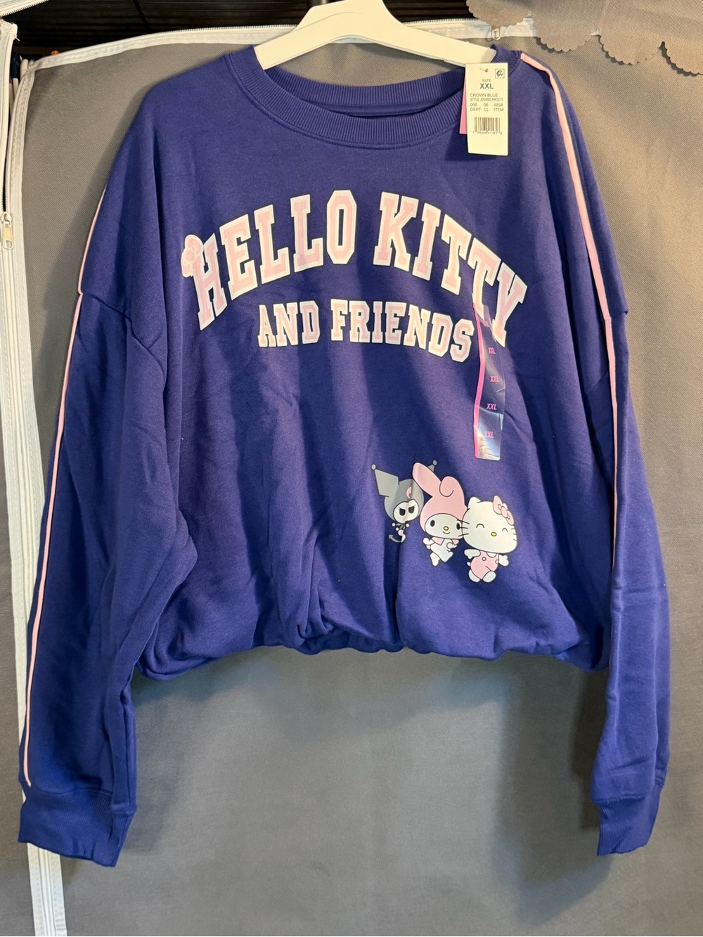 Hello Kitty and Friends Navy Sweatshirt XXL